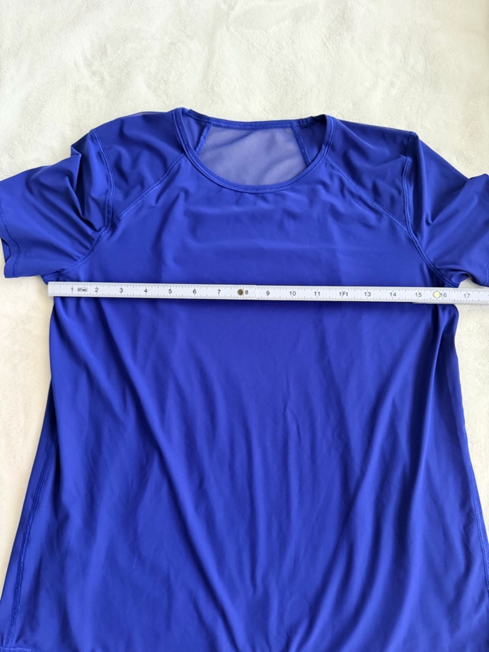 lululemon athletica Sculpt Short Sleeve Shirt Size 6 - Picture 3 of 5